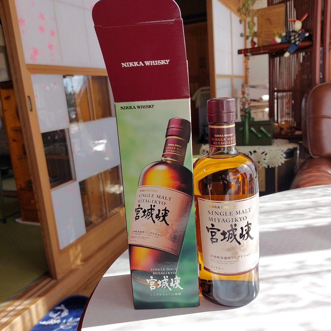 ニッカ宮城峡700mlウイスキーカートン付き