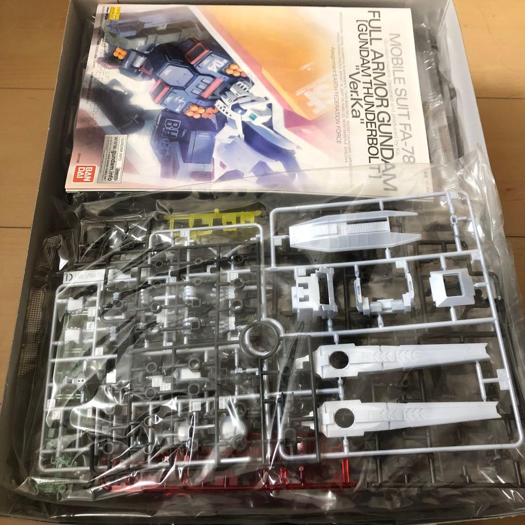 フルアーマガンダム、ハーフメカニカルクリアMG 値下げ