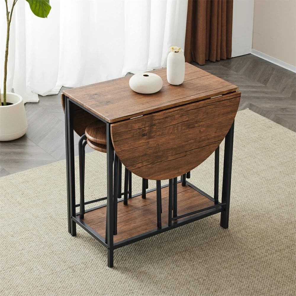 大人気！ダイニング 5点セット ダイニングテーブル Brown