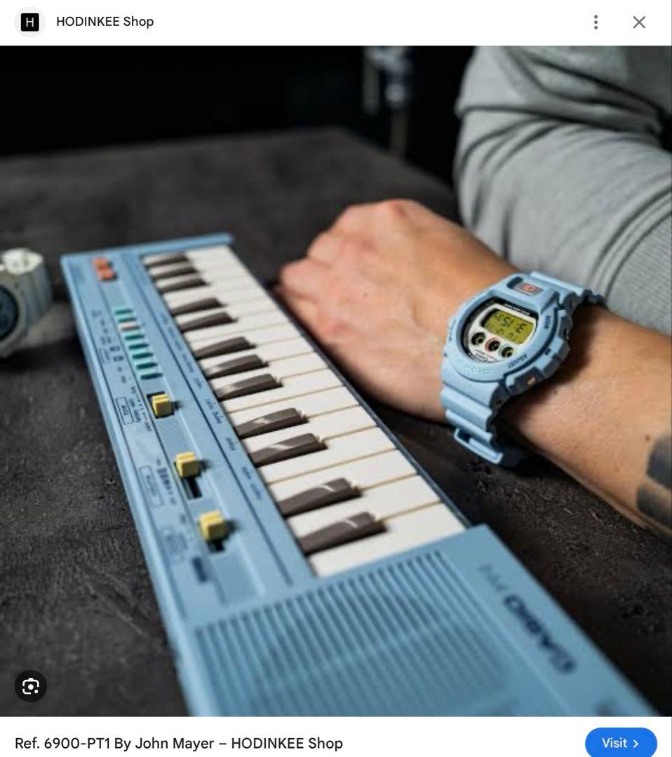 Casio PT-1☆ミニシンセサイザー☆ベビーブルー☆超レアカラー