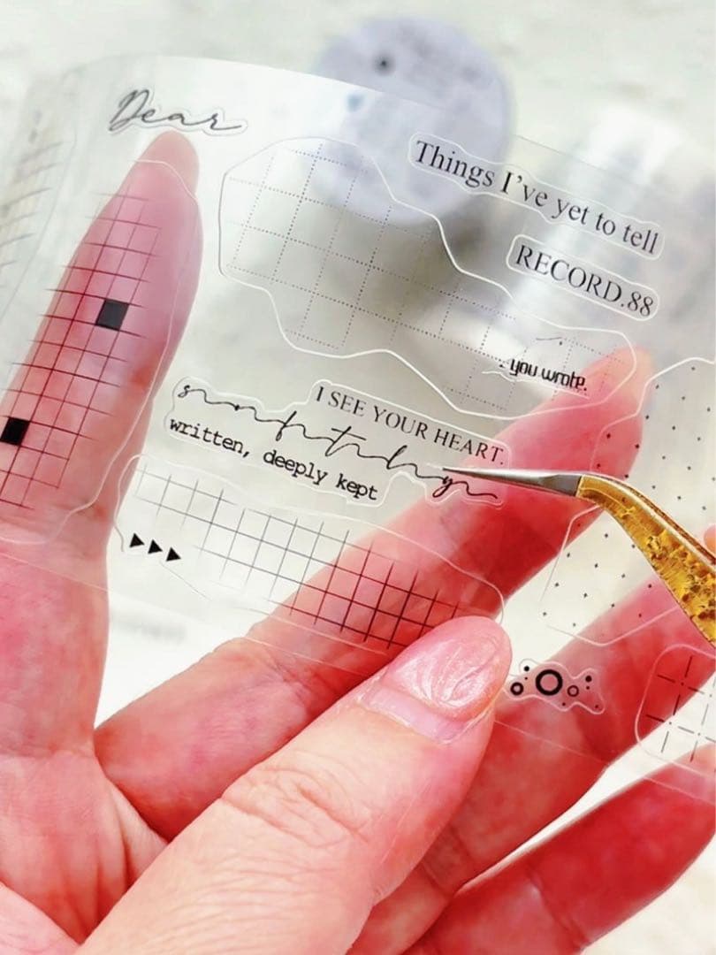 ggaggong 海外マスキングテープ　マステ 【2584】