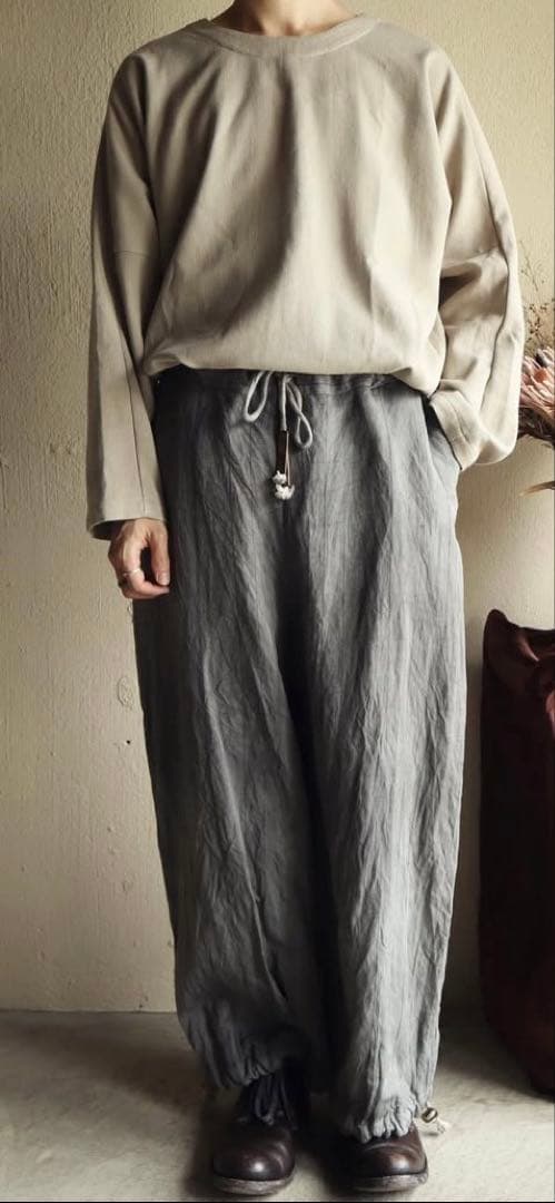 灰草　zouave pants ズアーブパンツ