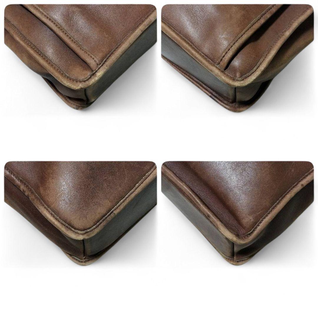 良品 COACH オールドコーチ ショルダーバック 2way クラブタンレザー