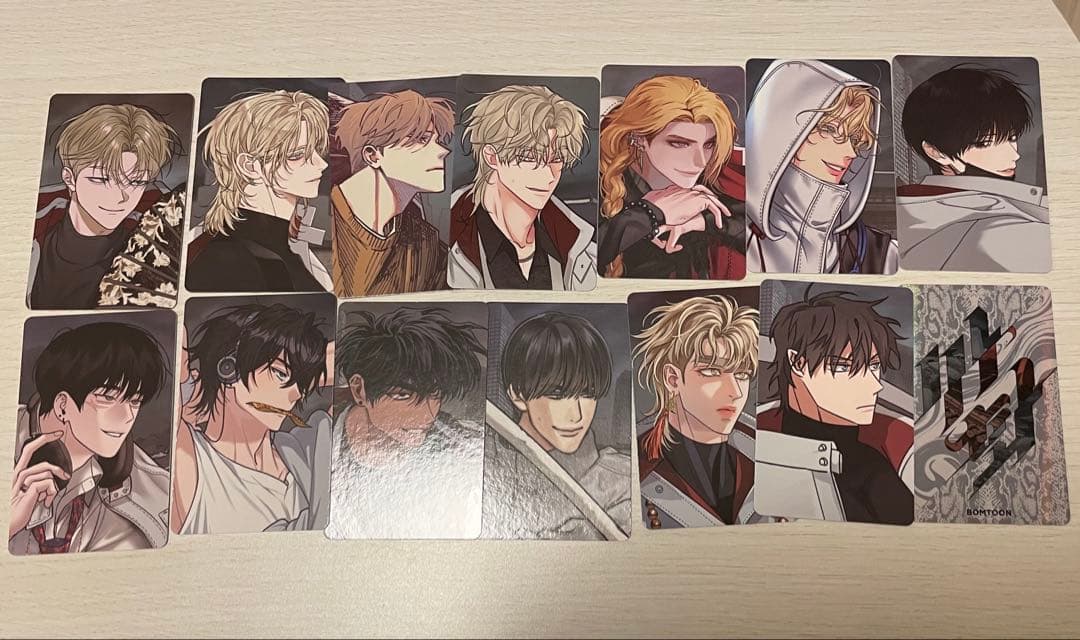 韓国BL J庭 BeLTOON ポストカード カレンダー トレカ チェキ