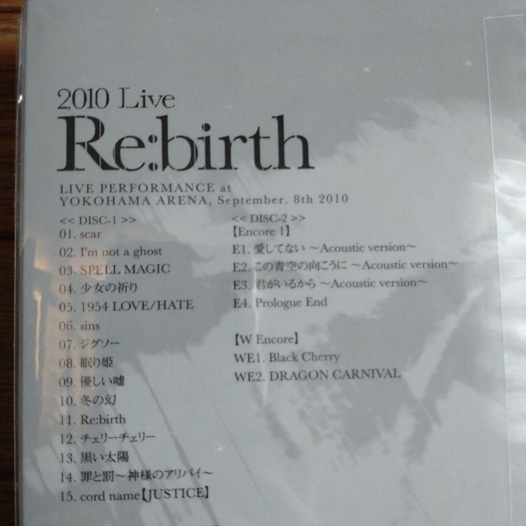 Acid Black Cherry/2010 Live\\"Re:birth\\"…
