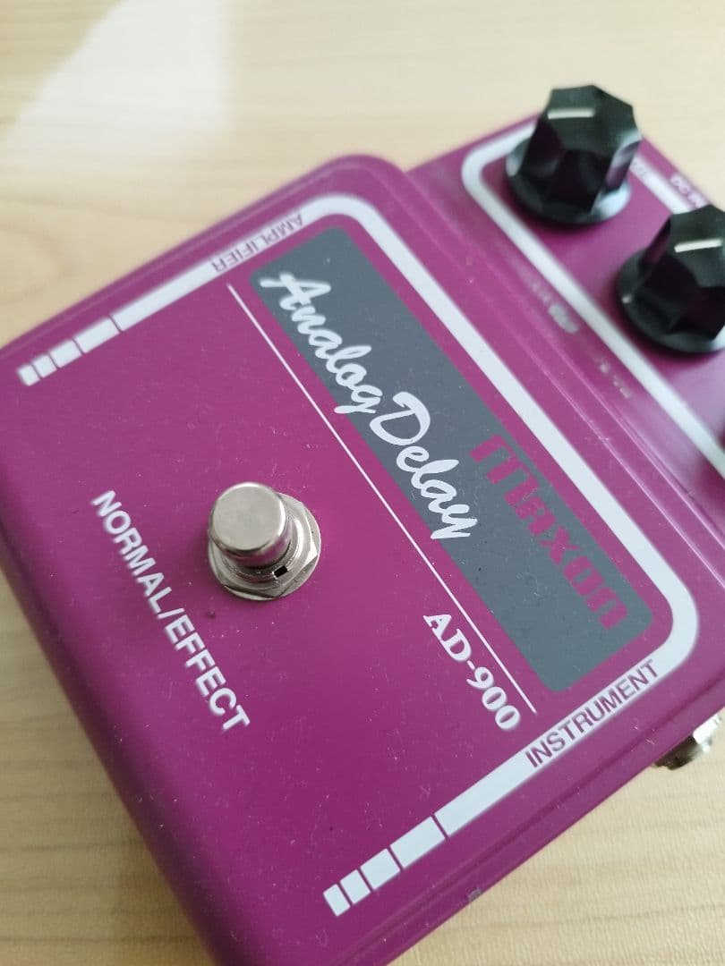 Maxon AD-900 アナログディレイ 純正ACアダプタ付き