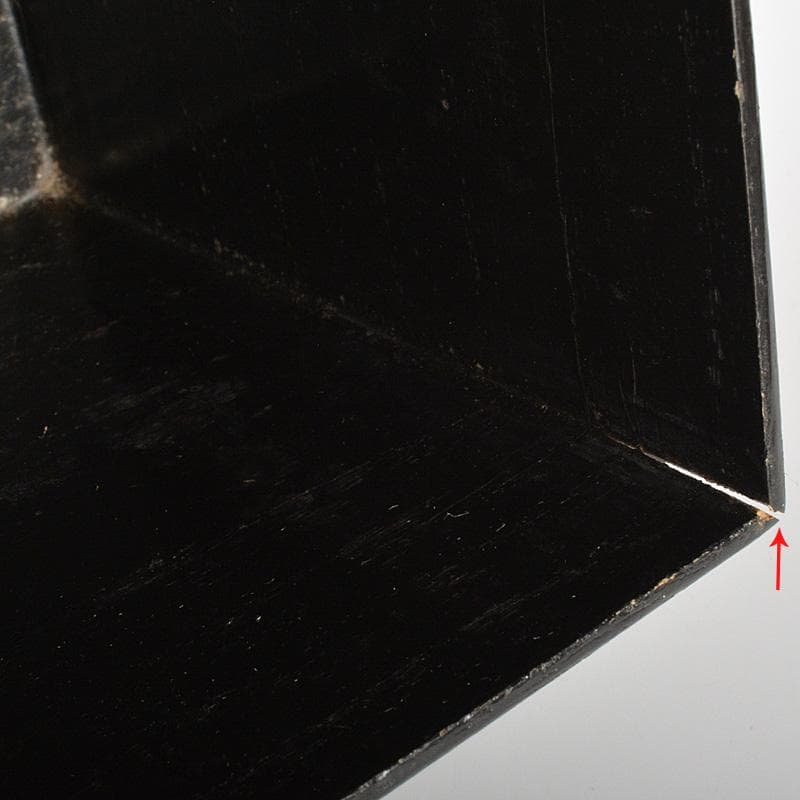 茶道具　黒面朱茶箱　田中香泉作茶碗　振出など　九点　一式　V R6918