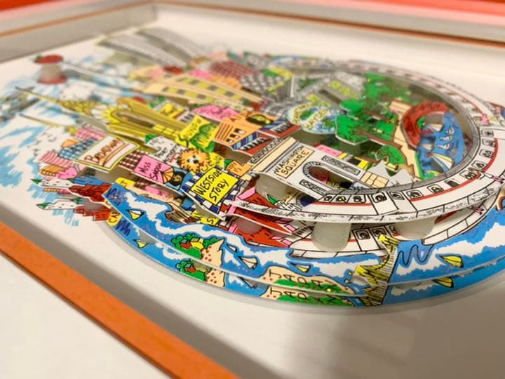 3Dアート巨匠 チャールズファジーノ ONE WORLD,ONE NYC