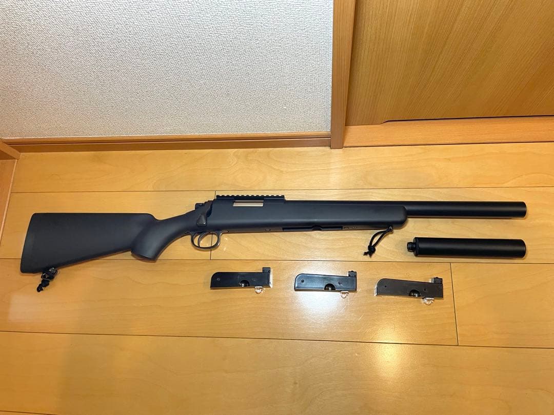 東京マルイ　VSR-10 Gスペック　マガジン3個　ピカティニーレール付き