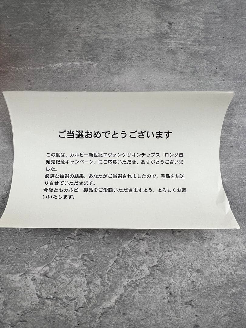 エヴァンゲリオン　Tシャツ　懸賞　非売品　カルビー