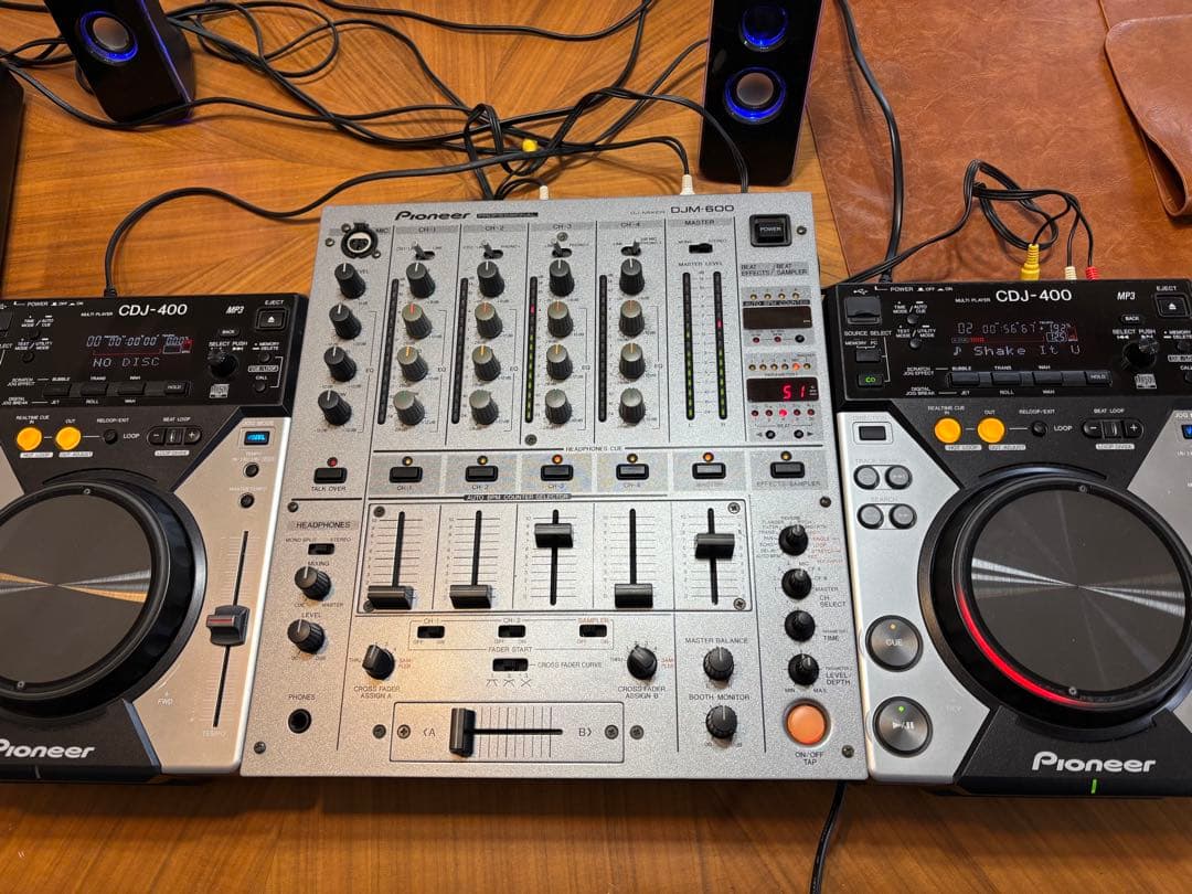 ⭐︎再値下げしました⭐︎Pioneer CDJ400 2台& DJM600セット⭐︎
