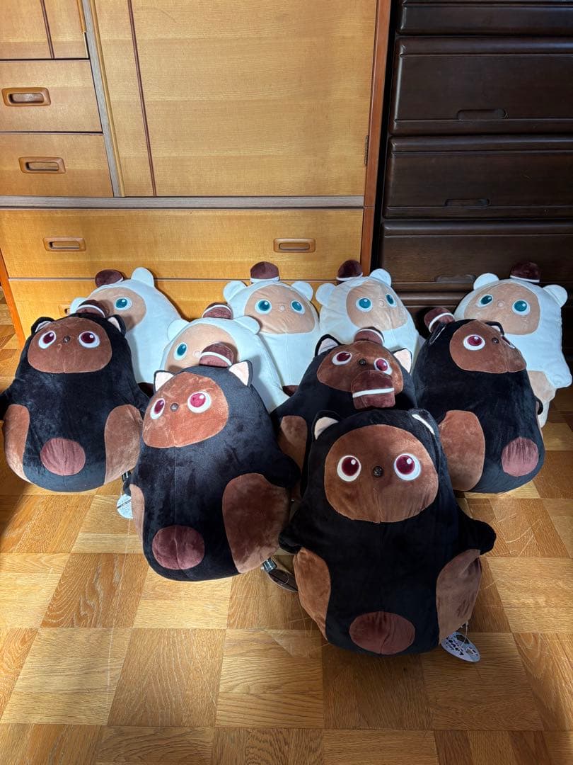 ふわころ　LOVOT ぬいぐるみ BIG 3 ホワイト　ブラック　10個　③