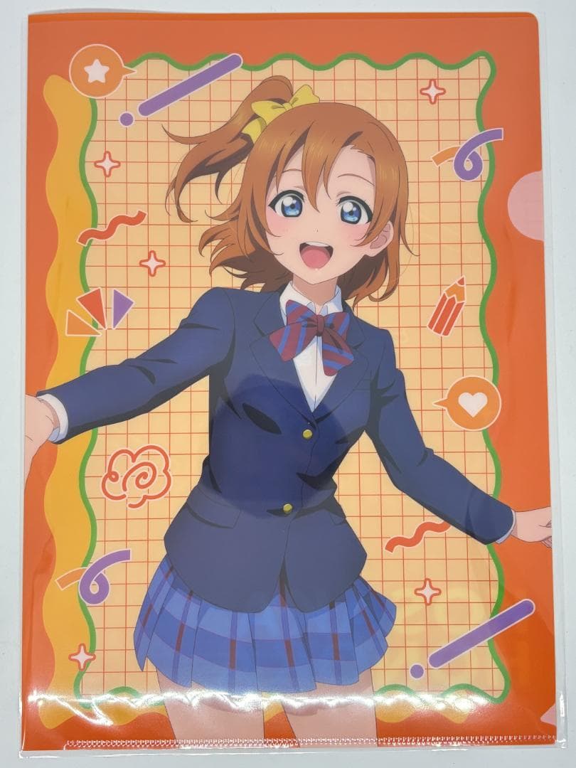 た*ん様 μ's クリアファイル コンプリートセット 15周年記念POPUPST