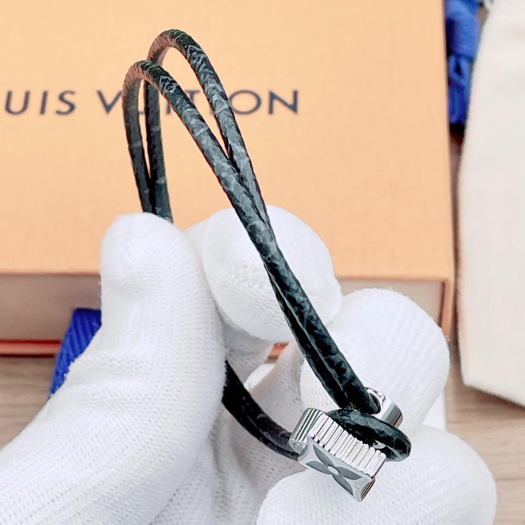 ◇ルイヴィトン◇ M8111 キャッチイット ブラスレ ブレスレット ブラック