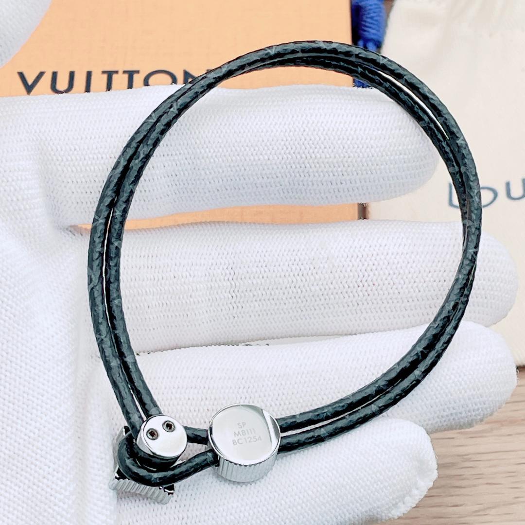 ◇ルイヴィトン◇ M8111 キャッチイット ブラスレ ブレスレット ブラック