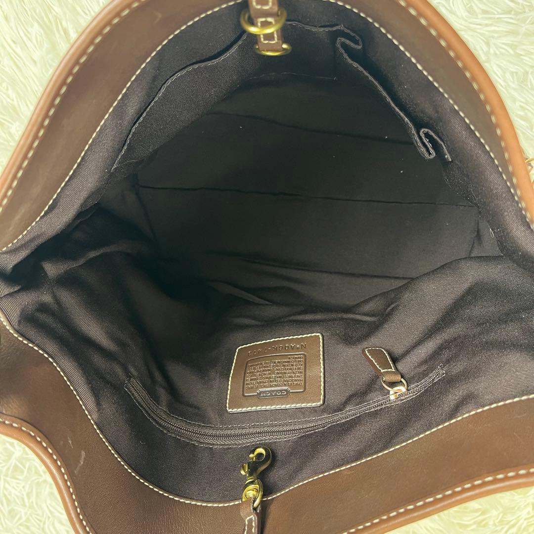 【希少】COACH キャンバス×レザー ワンショルダーバッグ レガシー