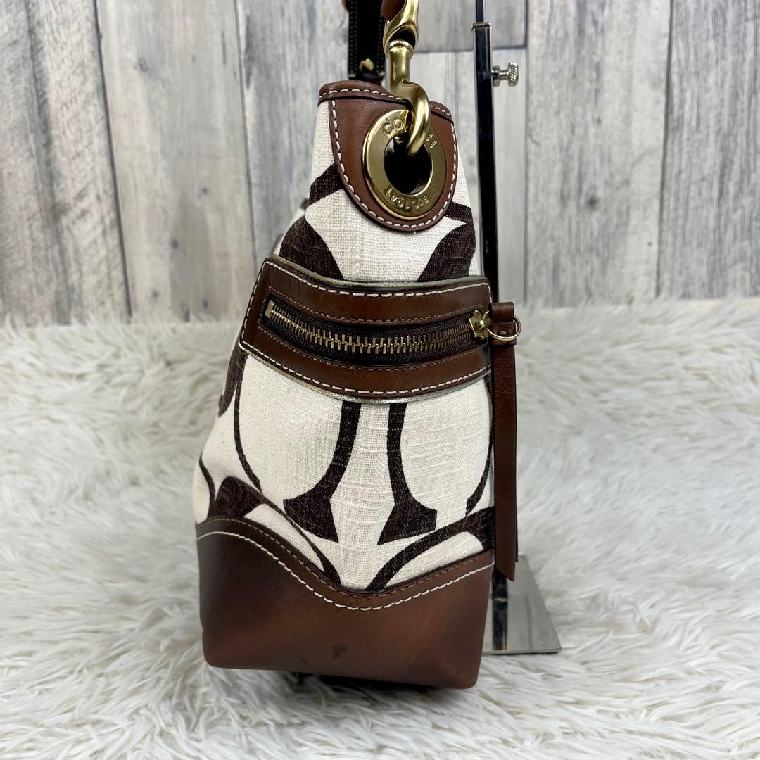 【希少】COACH キャンバス×レザー ワンショルダーバッグ レガシー