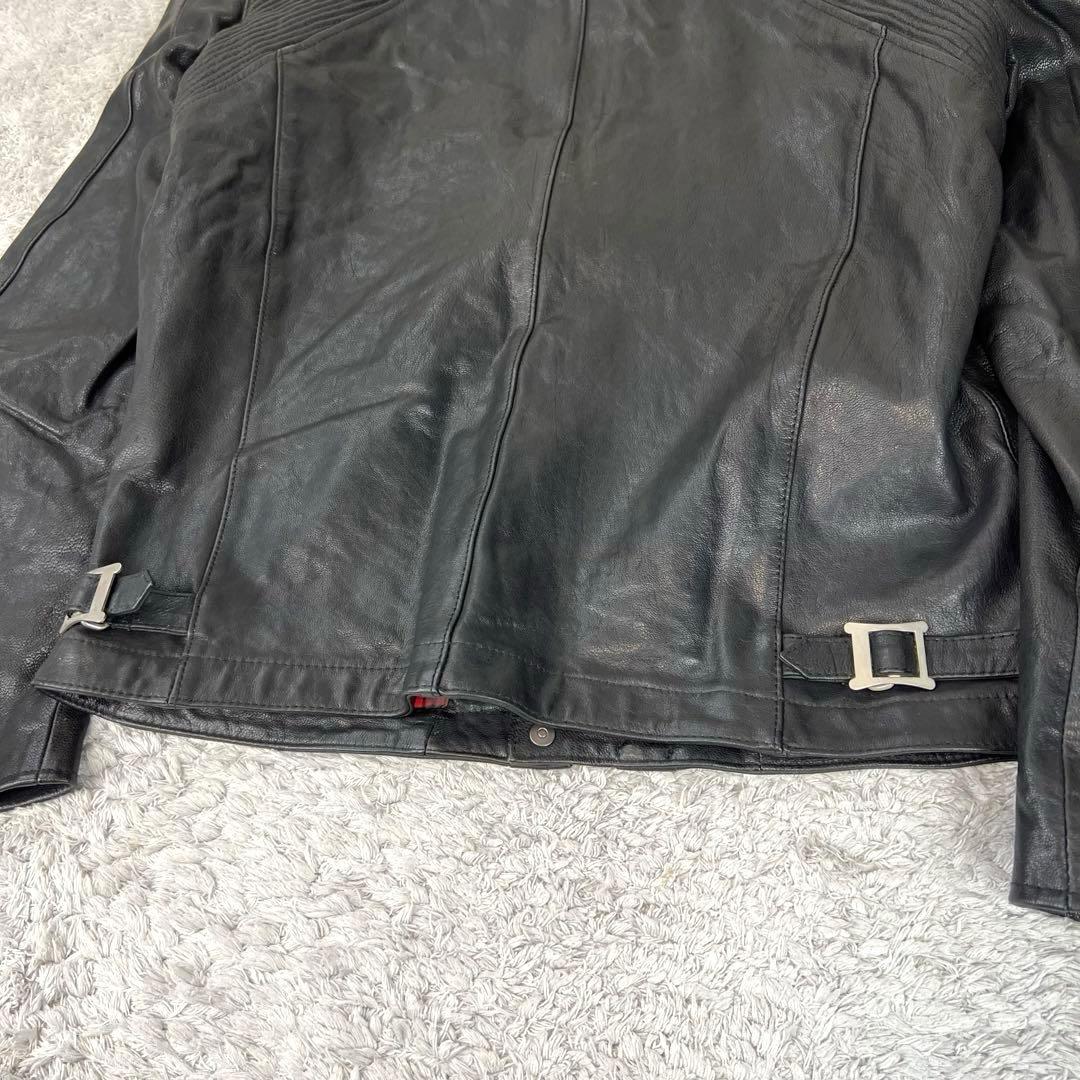 OR GLORY オアグローリー　ゴートスキン　レザージャケット　黒　40サイズ