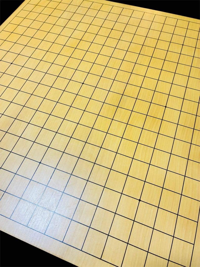 囲碁盤　本榧　卓上　柾目