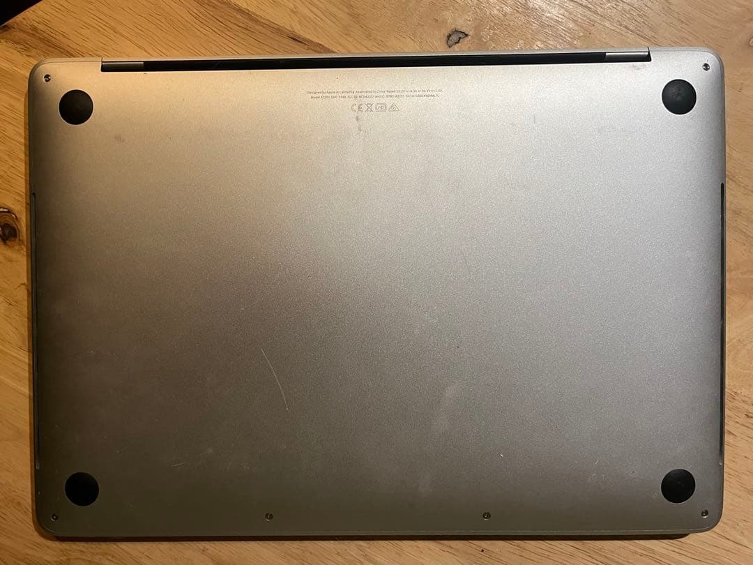 【ノイズ有り】Apple MacBook Pro シルバー 2020 16G