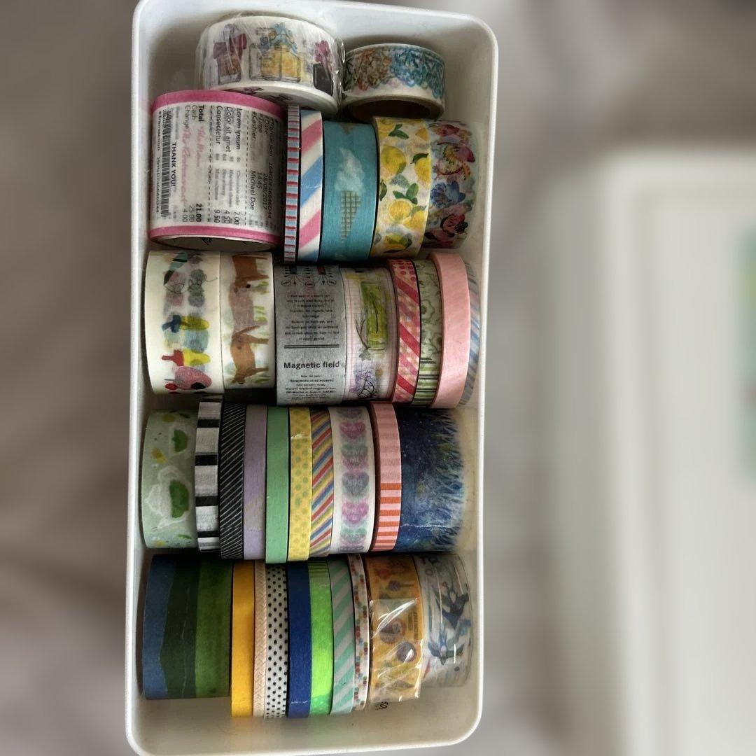 マスキングテープまとめ売り 200点以上 無印良品ケース付き