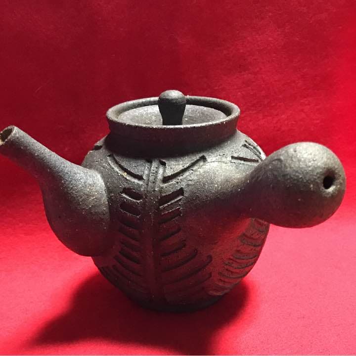 西郷隆文作急須(南洲窯)