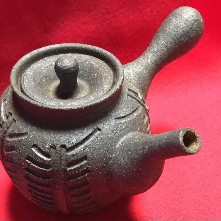 西郷隆文作急須(南洲窯)