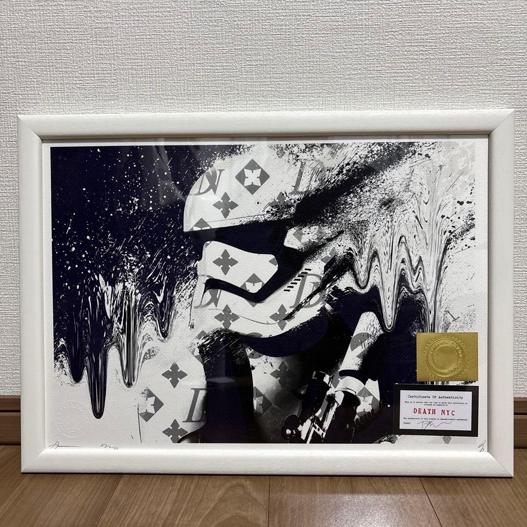 世界限定100枚 DEATH NYC アートポスター STAR WARS