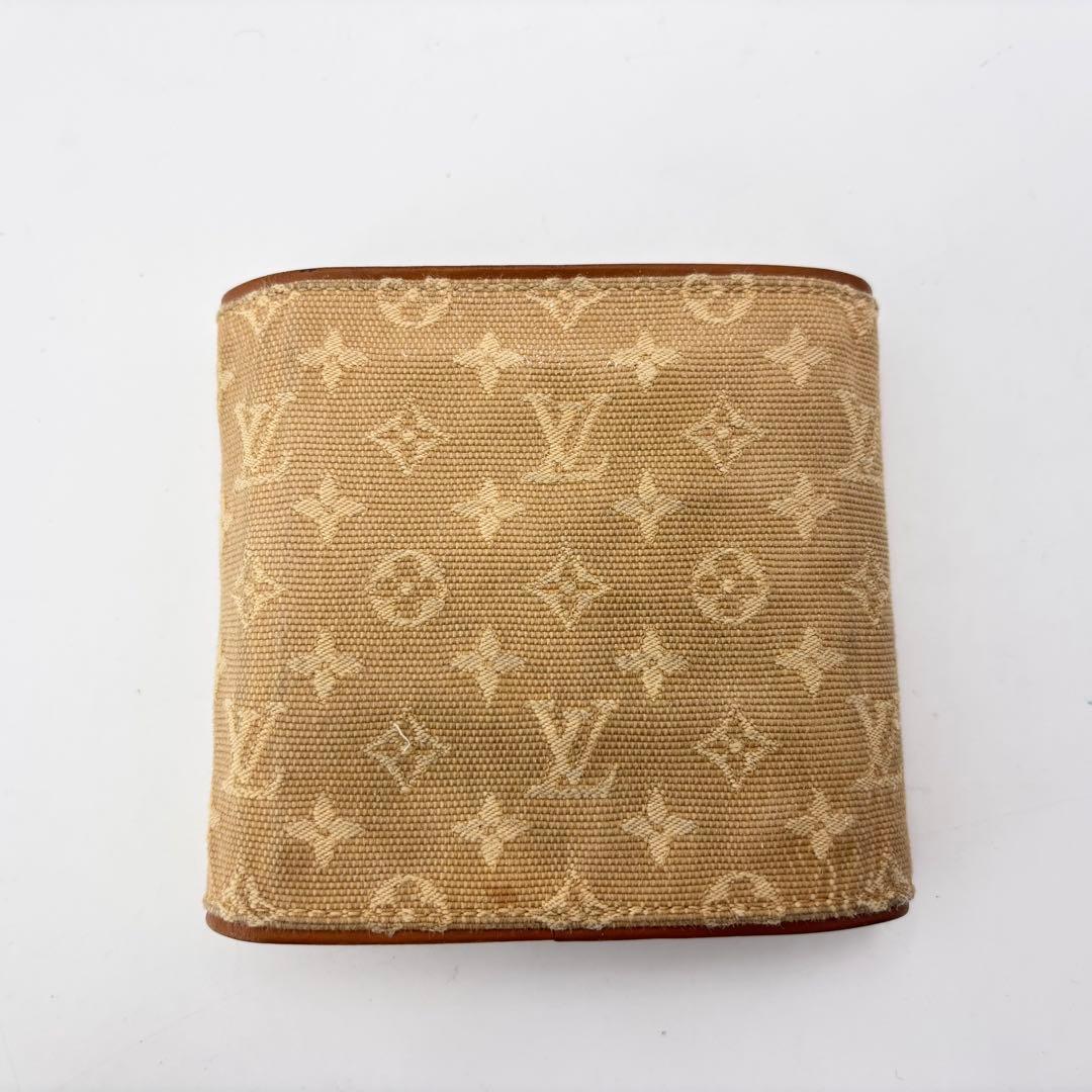 ルイヴィトン M92441 モノグラムミニ ポルトビエカルト クレディ ベージュ