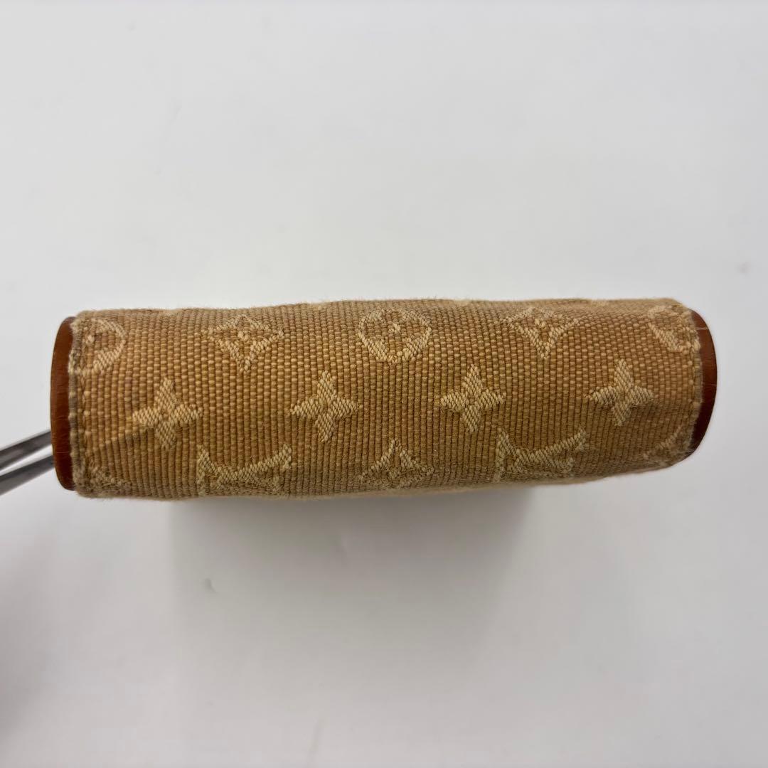 ルイヴィトン M92441 モノグラムミニ ポルトビエカルト クレディ ベージュ