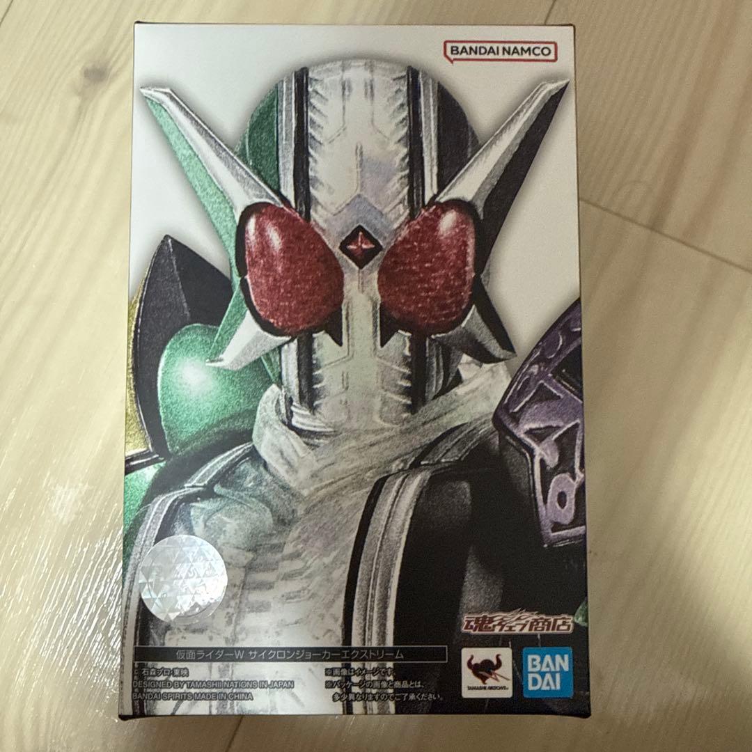 真骨彫仮面ライダーWサイクロンジョーカーエクストリーム　ジョーカーメモリ欠品