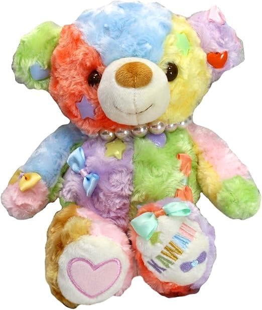 イルミ KAWAII ベア パステル光るカラフルぬいぐるみ　　　　29cm