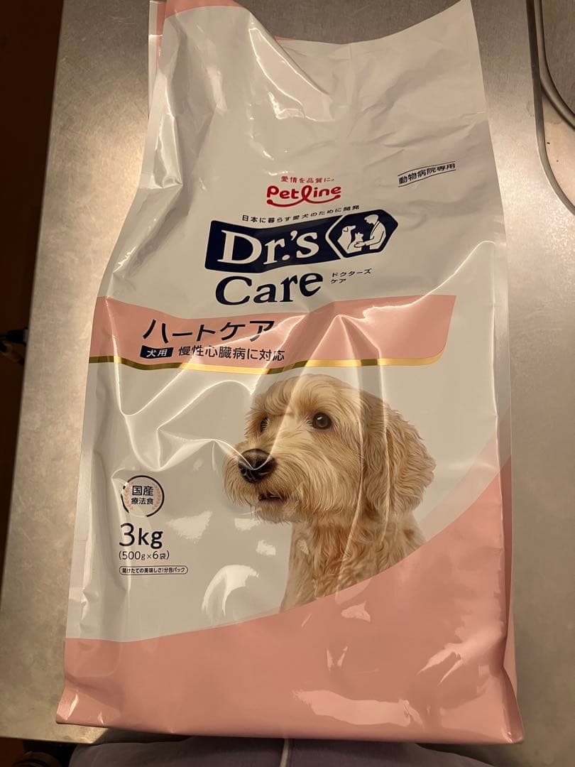 【新品未開封】ドクターズケア ハートケア 犬用 3kg 賞味期限2027.02