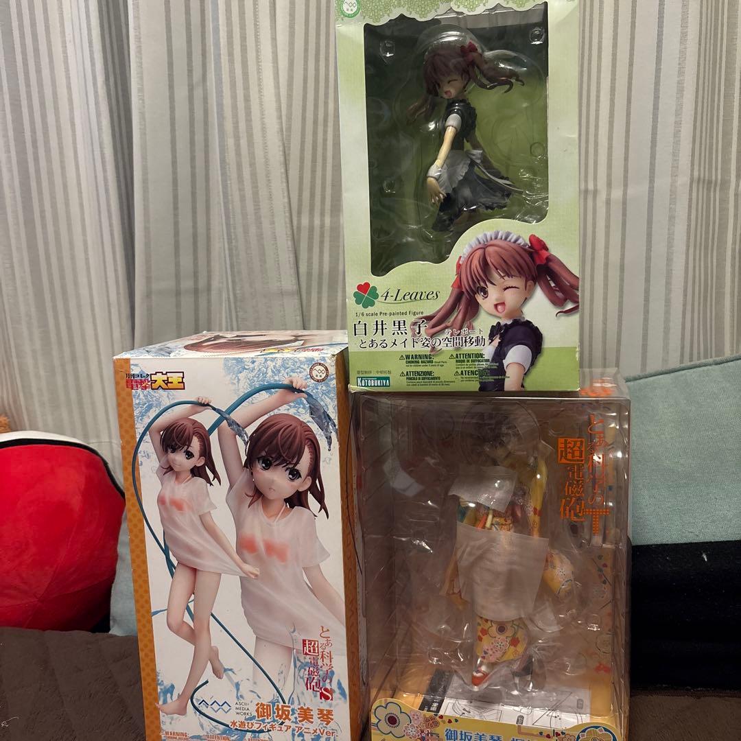 御坂美琴振り袖 御坂美琴水遊びver 白井黒子メイド