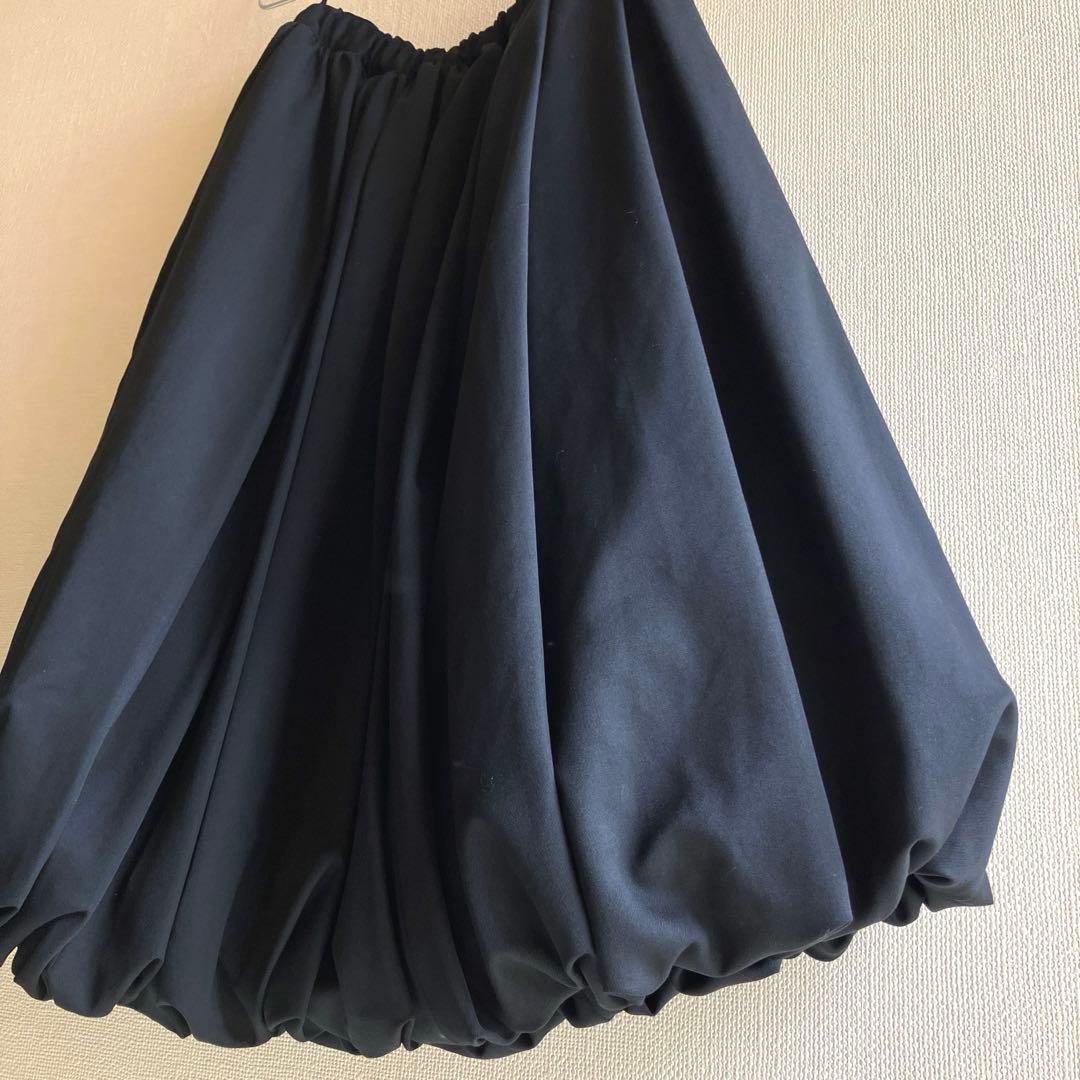 【極美品】ブラックコムデギャルソン　バルーンスカート　ブラック　XS