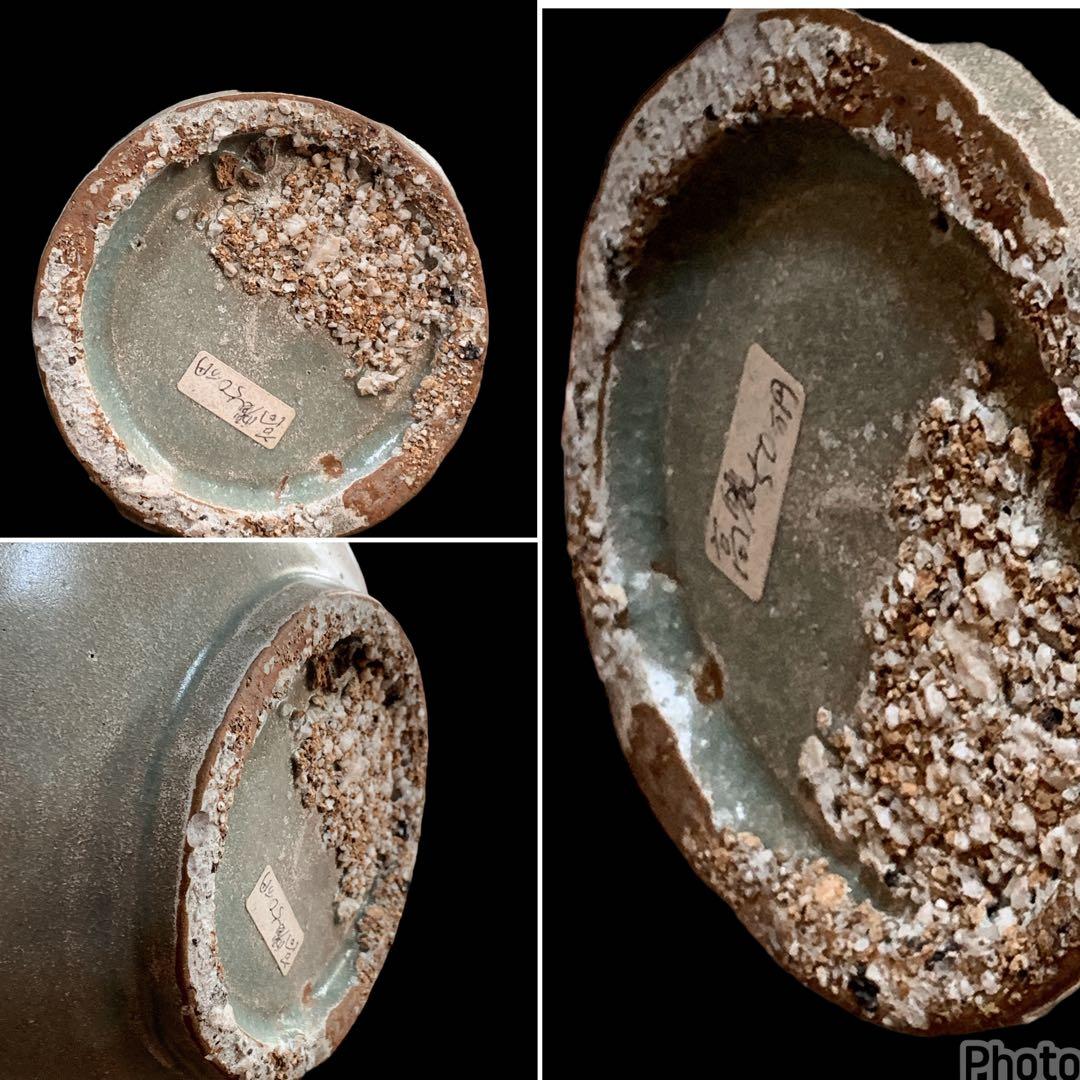 高麗時代　青磁花瓶　朝鮮 韓国 高麗　花器 骨董美術品 古美術 時代品 古玩