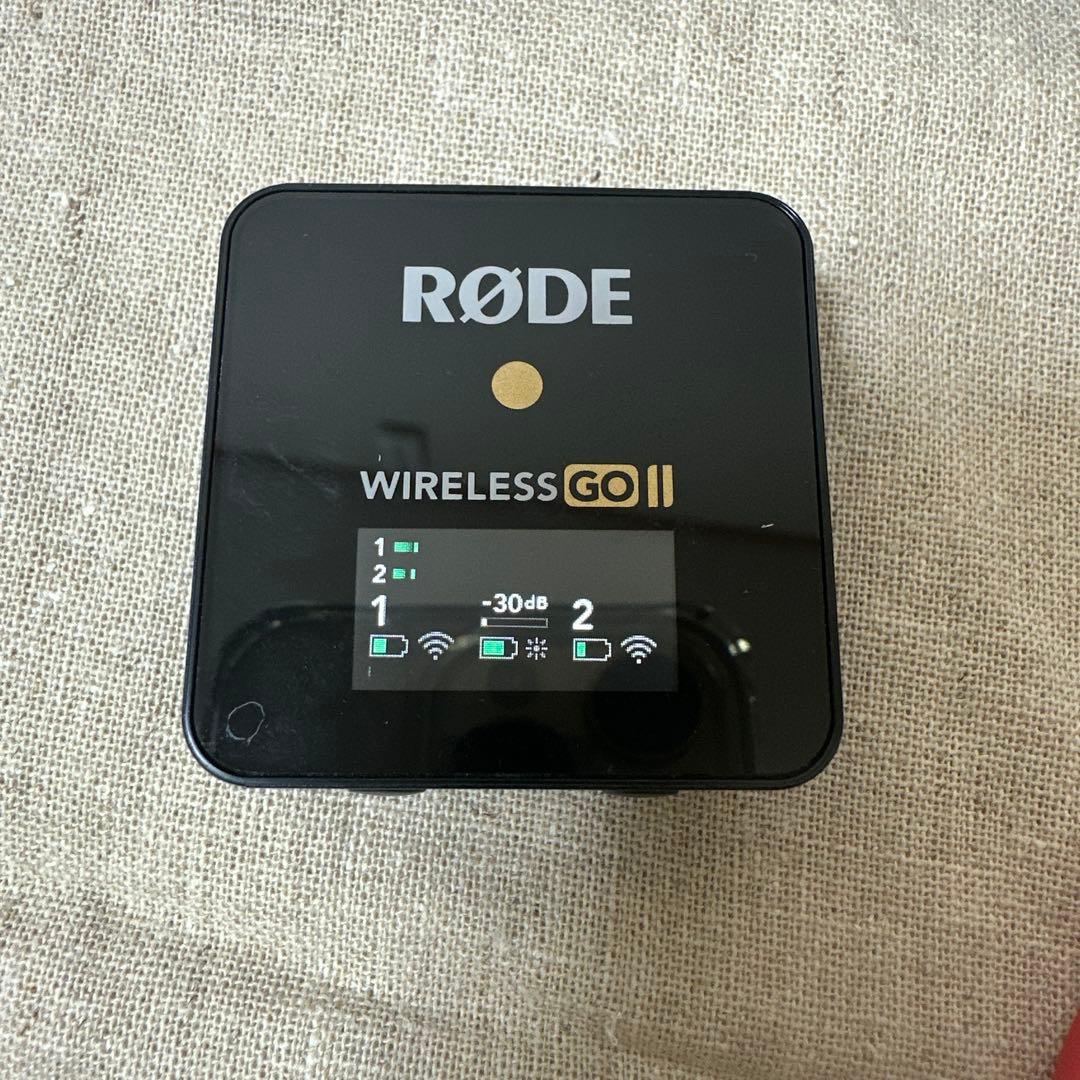 携帯用充電器付き RØDE Wireless GO II ワイヤレス ゴー II