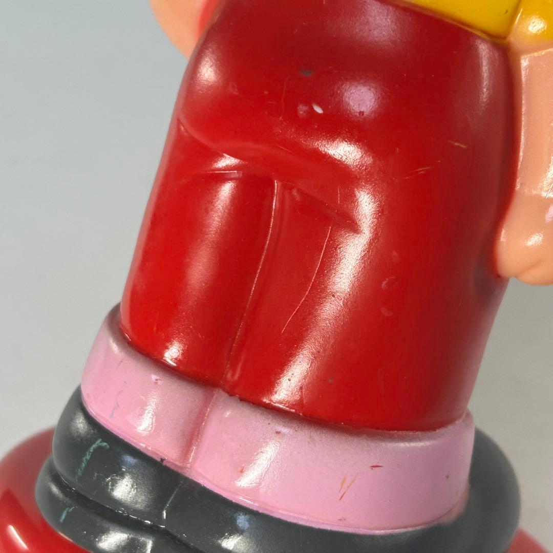 不二家　ペコちゃん　ソフビ貯金箱　レトロ