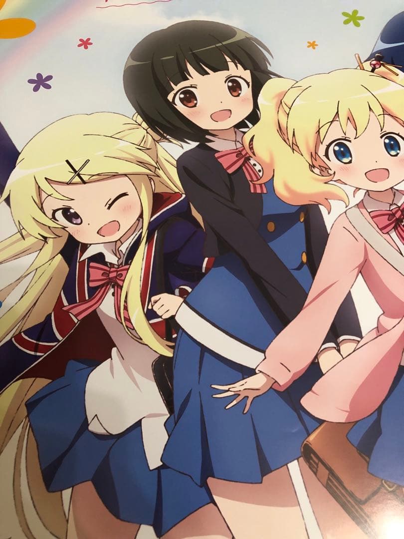 【非売品】ハロー きんいろモザイク B2 サイズ ポスター