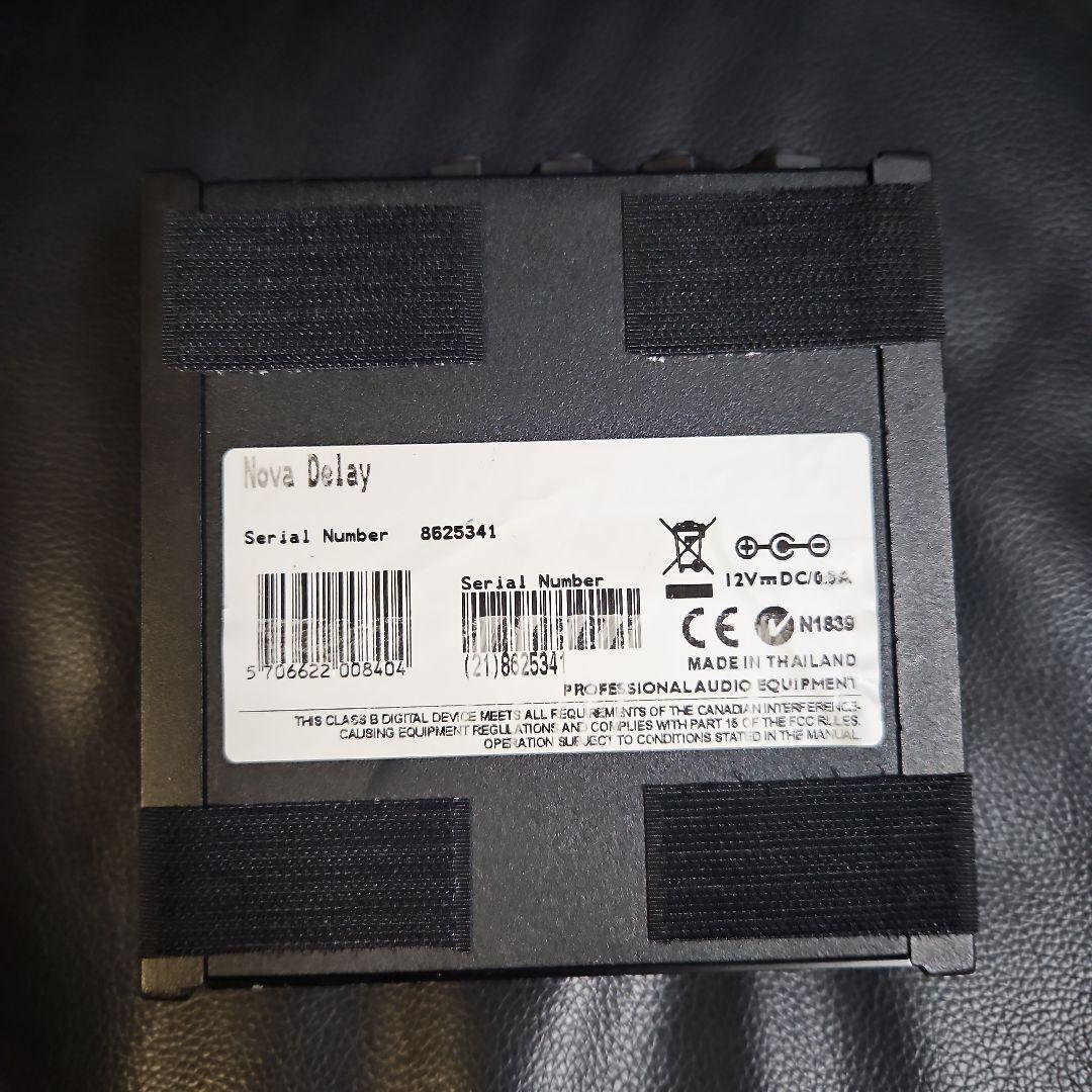 ギター t.c. electronic NOVA DELAY