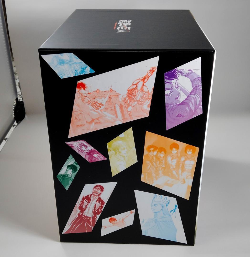 【新品未開封】進撃の巨人 コミック 収納ボックス 全巻 収納 3点セット