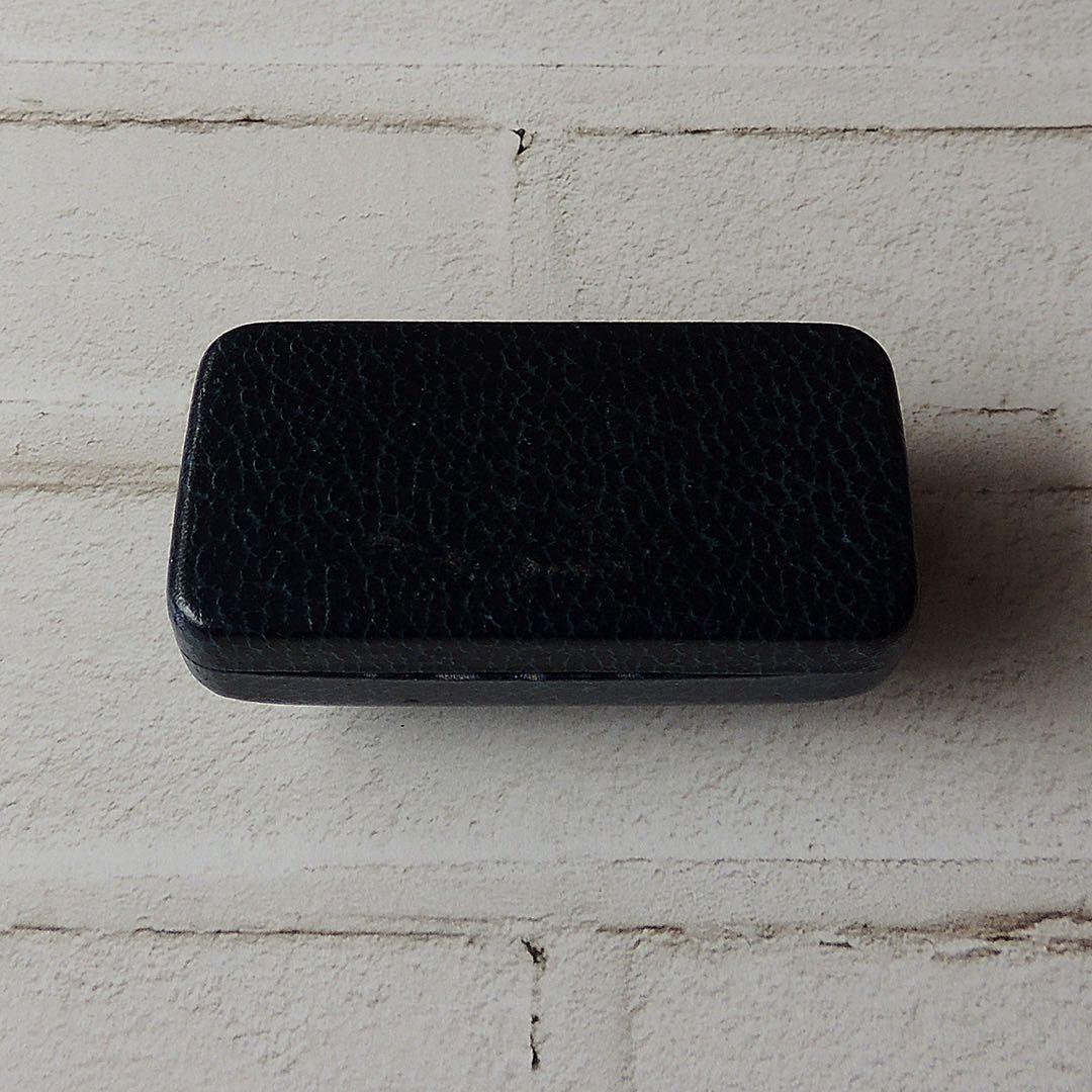 1930年代 アンティークジュエリーケース（ダークブルー）