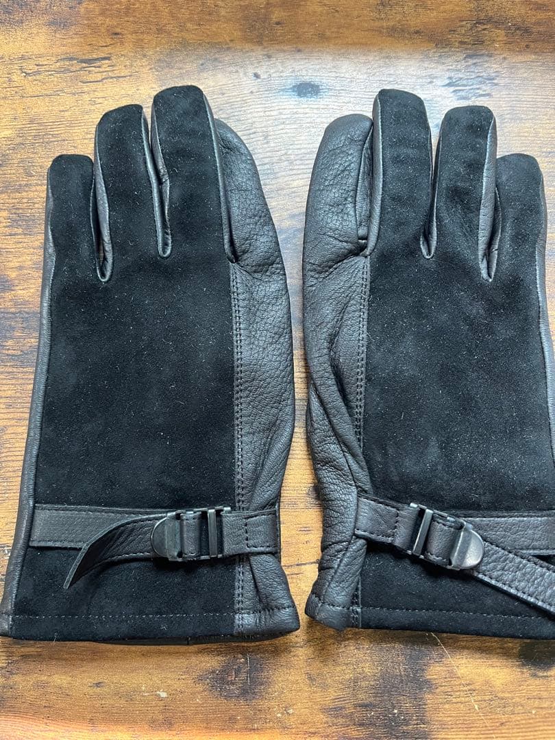 post production レザーグローブ