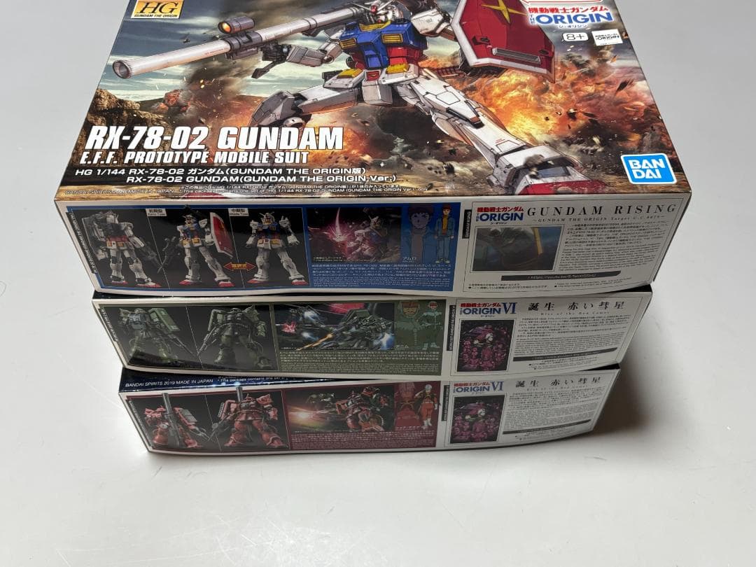 【オリジン5点】ドム試作実験機 ガンタンク初期型 ガンダム シャアザクⅡ ザクⅡ