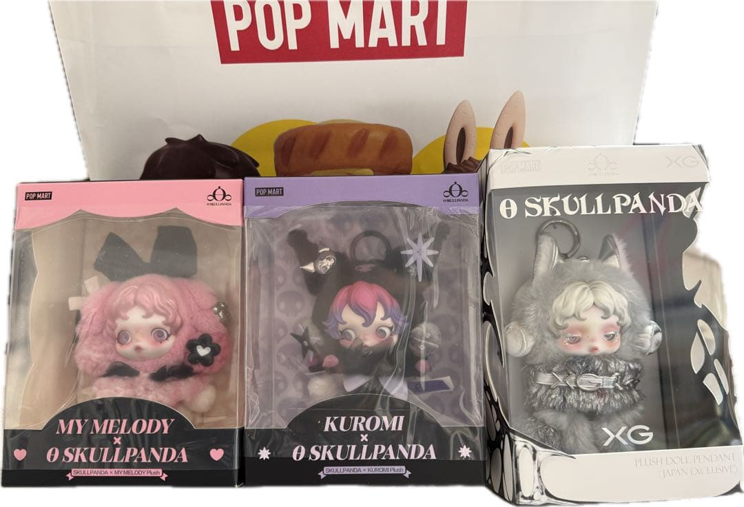 【お値下げ中】POP MART スカルパンダ　マイメロ　クロミ　3体セット