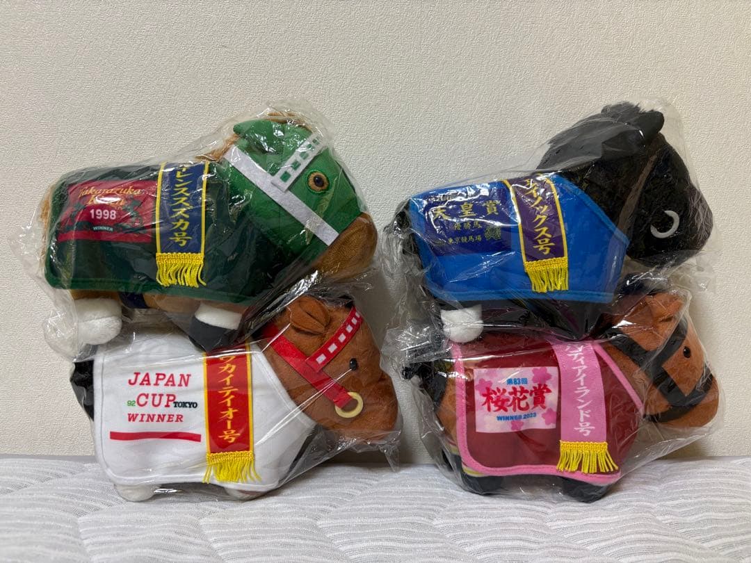 DMMスクラッチ サラブレッドコレクション 馬服ぬいぐるみ サイレンススズカ