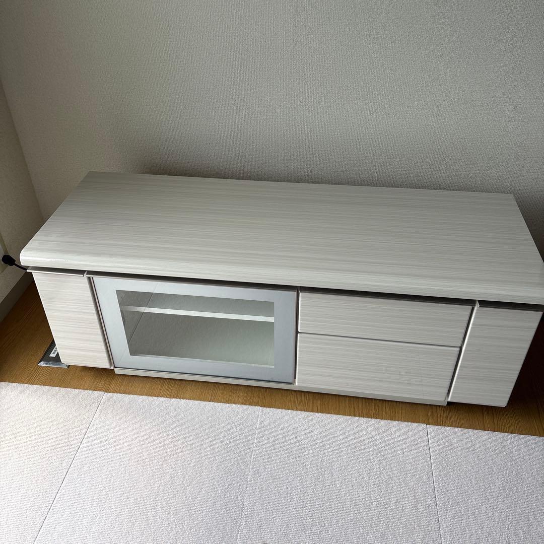 ニトリ ホワイト テレビ台 引き出し付き