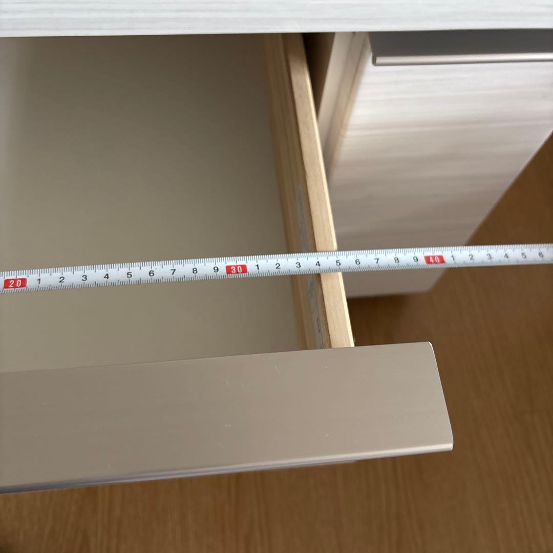 ニトリ ホワイト テレビ台 引き出し付き