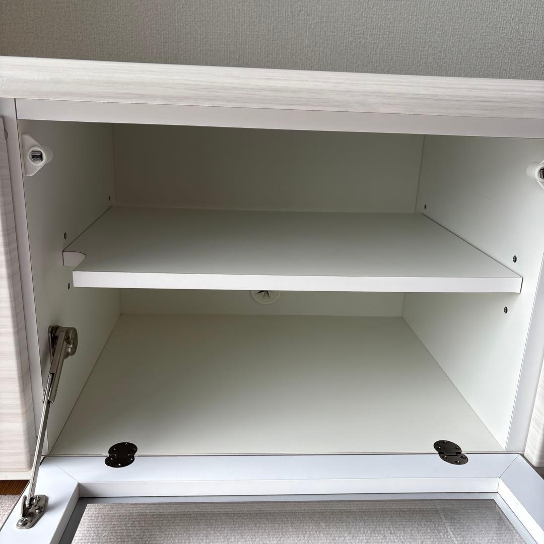 ニトリ ホワイト テレビ台 引き出し付き