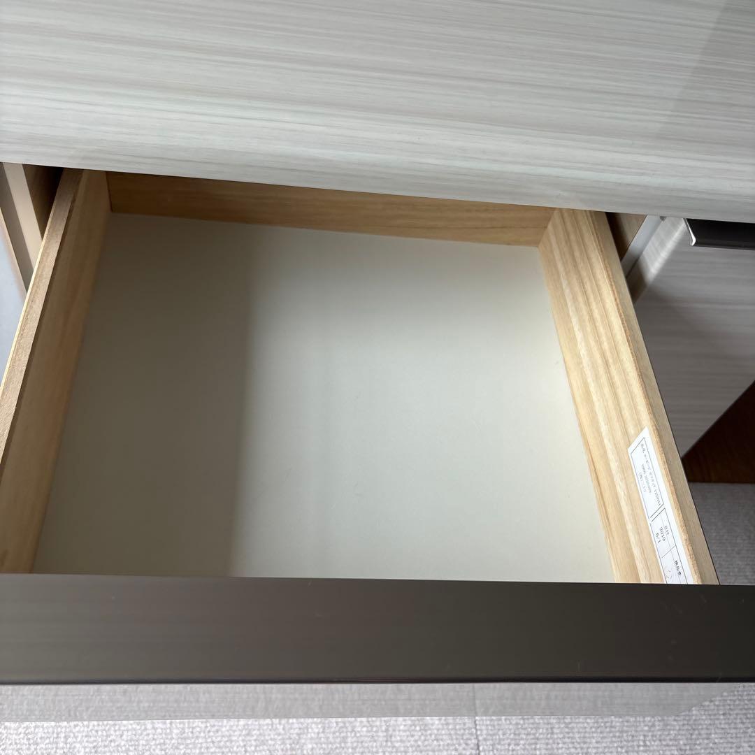 ニトリ ホワイト テレビ台 引き出し付き